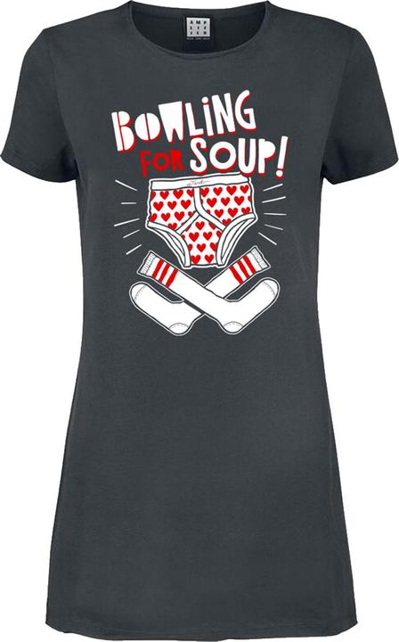 Immagine prodotto Amplified Pants And Socks Maglietta Vestito Bowling For Soup Donna (L)
