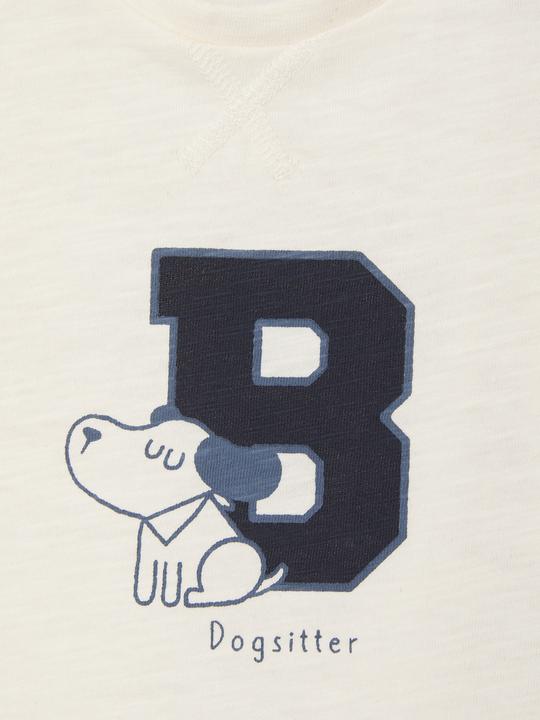 Actual product image Vertbaudet Bio-Kollektion: Baby Shirt mit Print vorn (86)