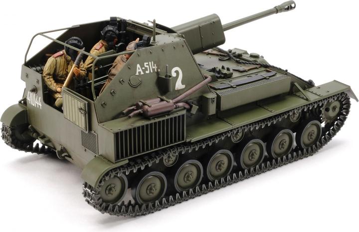 Actual product image Tamiya Russian Self-Propelled Gun SU-76M