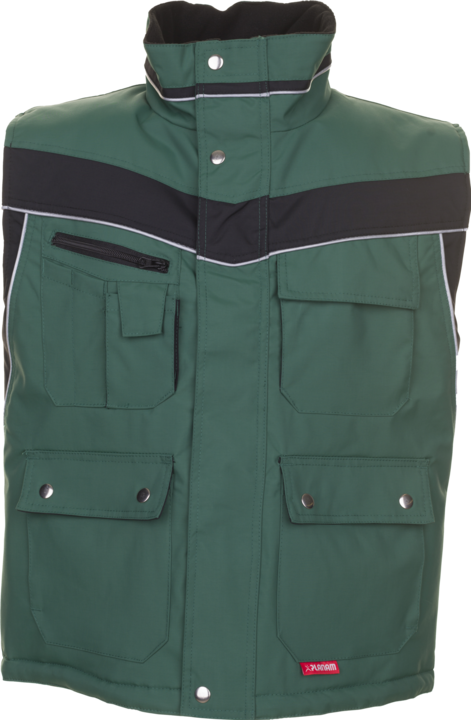 Produktbild Planam unisex Winterweste PLALINE grün, schwarz Grösse XS (XS)