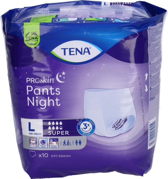 Image du produit Tena Pants Night Super (10 x, Large)