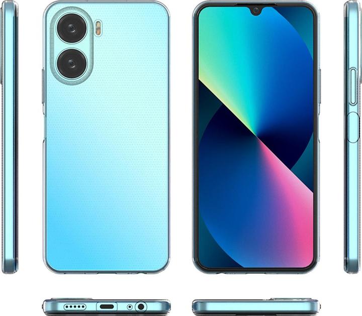Actual product image Hurtel Ultra Clear 0.5mm case for Vivo Y16 / Vivo Y02s thin cover transparent (Vivo Y16)