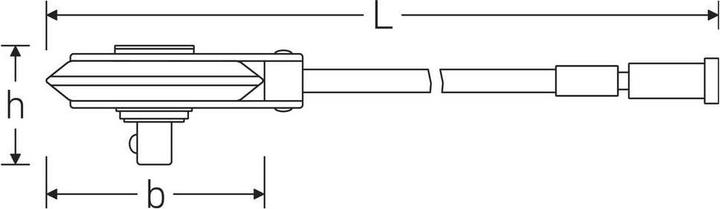 Produktbild Stahlwille Drehwinkel-Messscheibe (1/2")