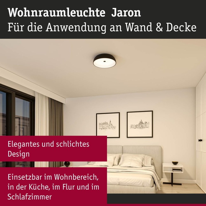 Actual product image Paulmann Ceiling light Jaron (3000 lm)