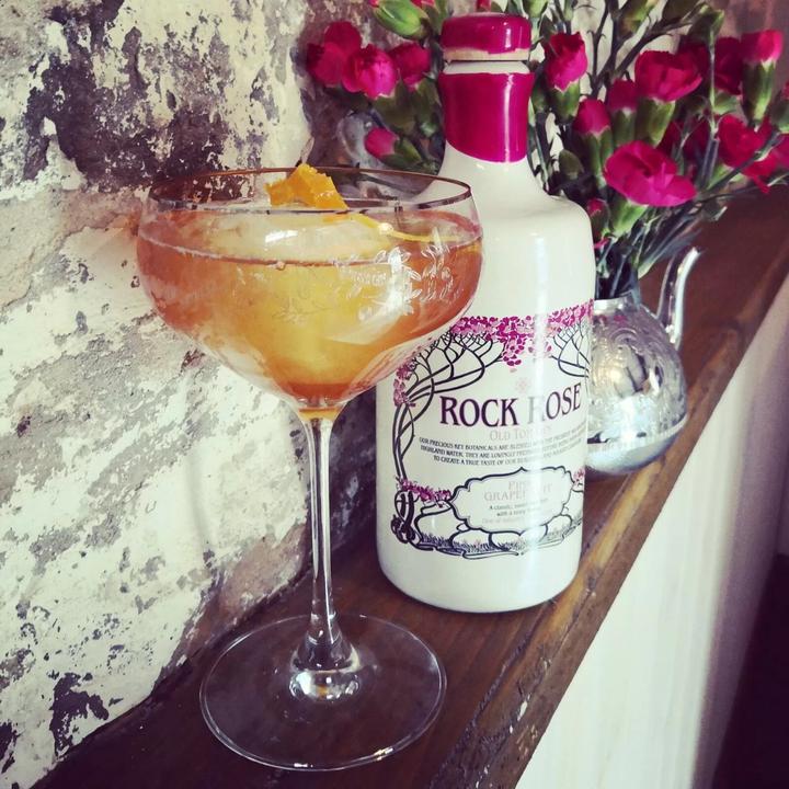 Produktbild Rock Rose Old Tom Pink Grapefruit / (1 x 70 cl)
