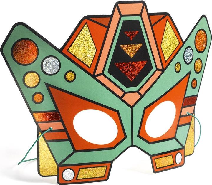 Image du produit Djeco Bricolage - Images transparentes Masques Robot