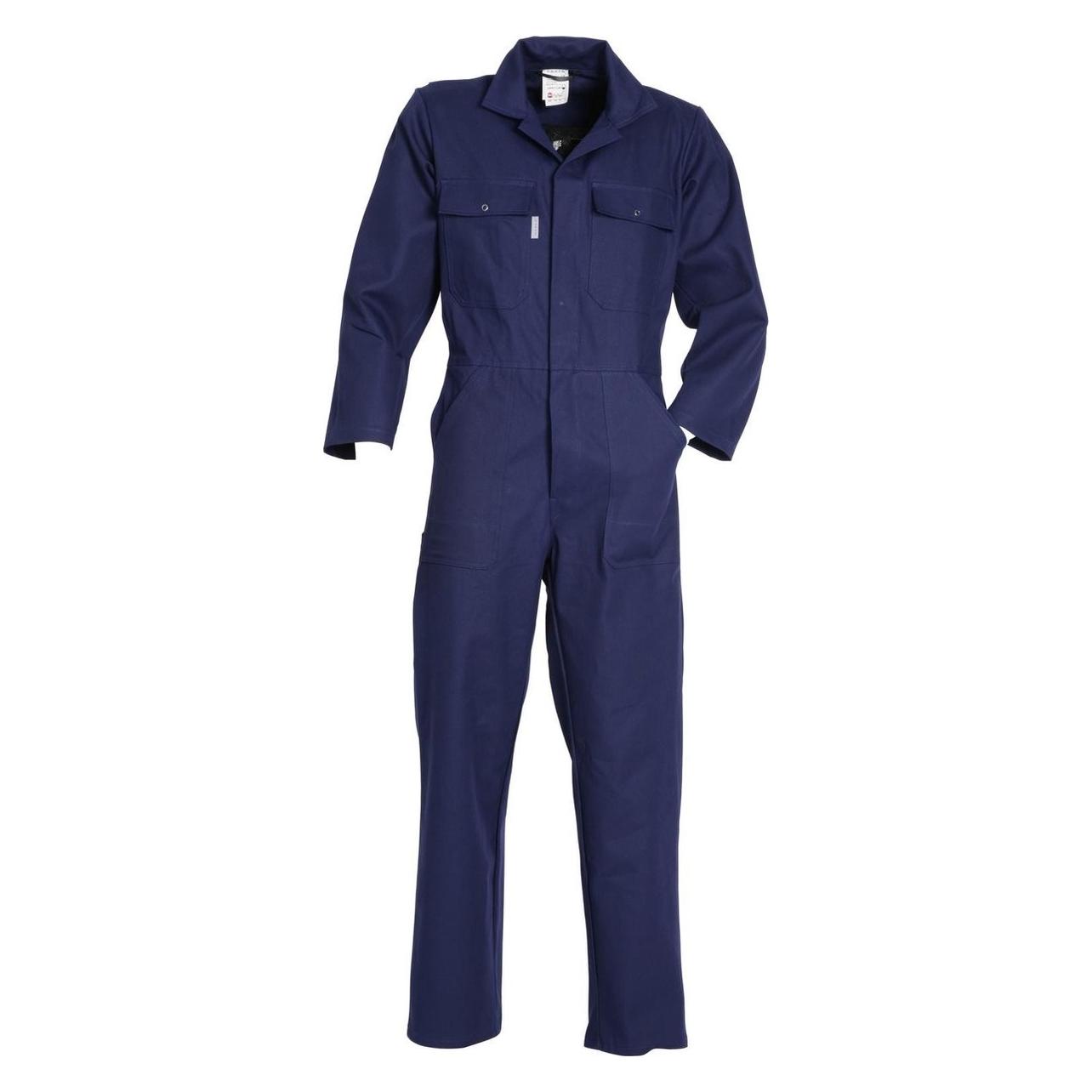 Havep, Beschermend Pak + Werkoverall, Basic Katoen Overall 2090 Marine Maat 55 (55, 1 x)
