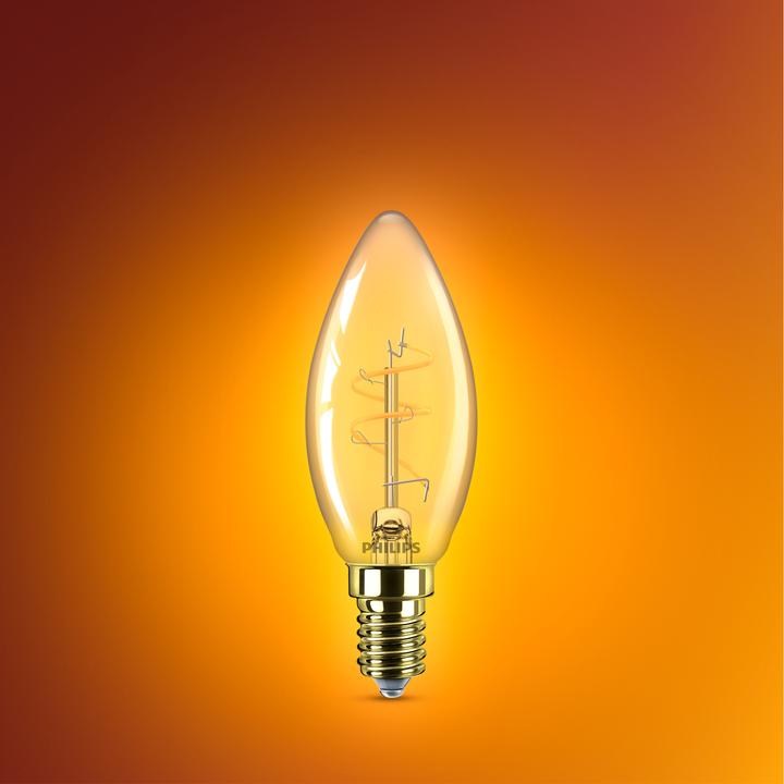 Actual product image Philips Amber (E14, 3.10 W, 250 lm, 1 x, G)