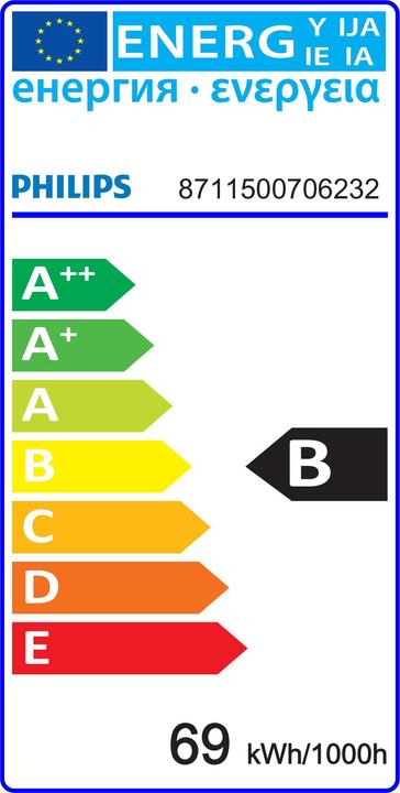 Energie-Label Philips MASTER TL-D 79er Lichtfarbe-Fluorescent 871150070623240 (G13, 2800 lm, 1x)