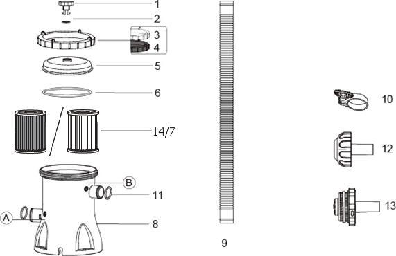 Produktbild Bestway Rahmenrahmenbecken 427x122cm (427 x 122 cm)