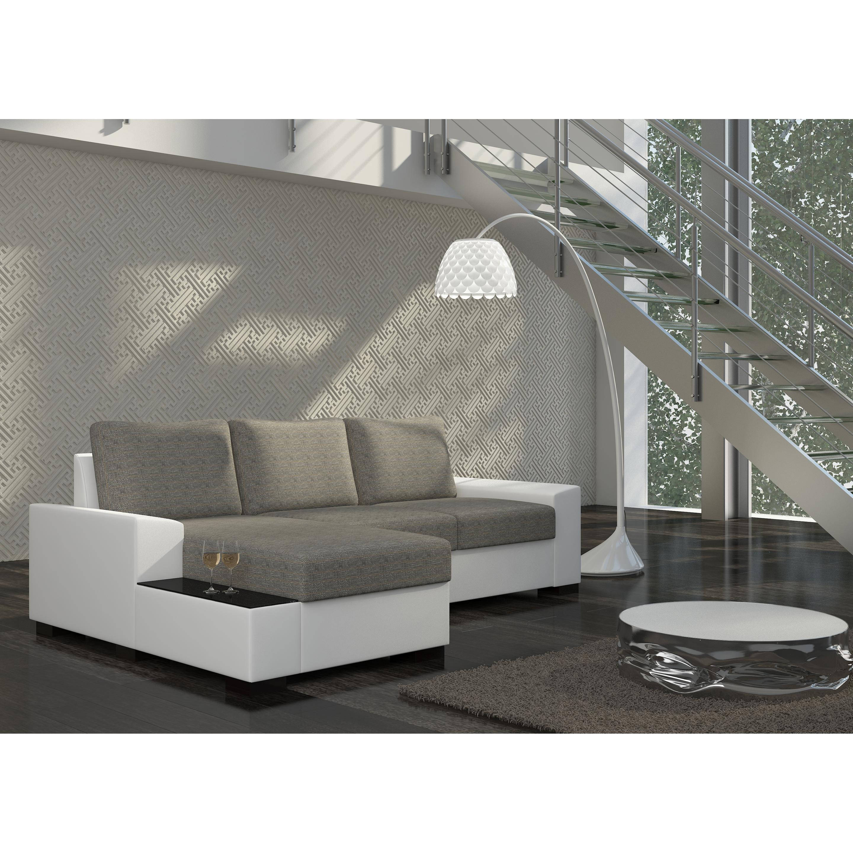 ELTAP, Sofa, Negro (Ecksofa, 3-Sitzer, Bettsofa)