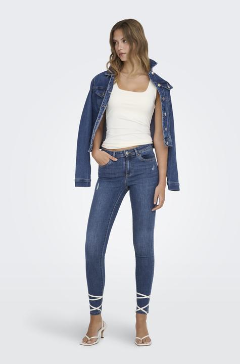 Image du produit Only ONLWauw Life - Jeans coupe skinny intermédiaire (32)