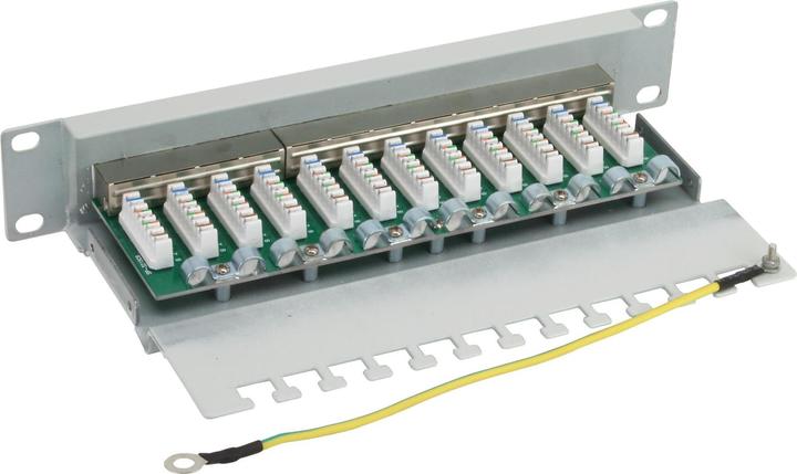 Produktbild InLine Patchfeld Cat.6 12-fach