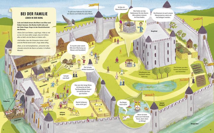 Productafbeelding Zeitreise im Schlafanzug. Erlebe die Ritterzeit (Duits, Timothy Knapman)