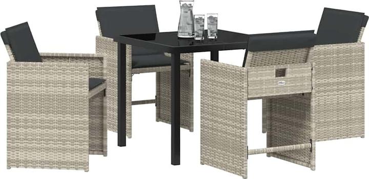 Produktbild vidaXL Garten Essgruppe (80 x 80 x 73 cm)