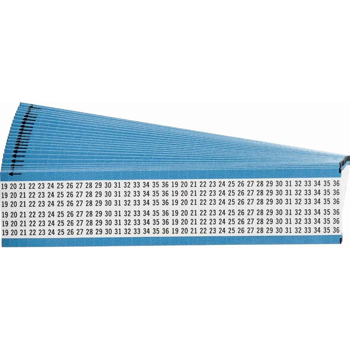 Brady, Etiketten, WM-19-36-PK