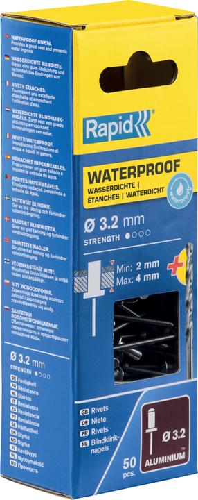 Produktbild Rapid Wasserdicht Blindniete Ø 3,2 x 8 mm