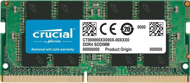 Image du produit Crucial Laptop Memory (1 x 32GB, 3200 MHz, RAM DDR4, SO-DIMM)