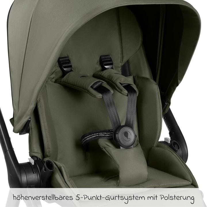 Actual product image ABC Design City Life Stroller, Avocado (6 Months - 4 years)