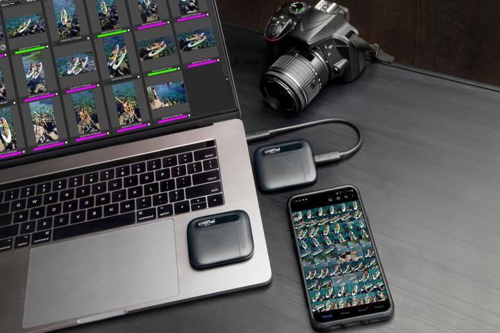 Actual product image Crucial X6 (4000 GB)