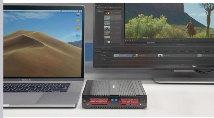 Image du produit Sonnet SF3 Series - Red MINI-MAG Edition - Boîtier mémoire (USB 3.1)