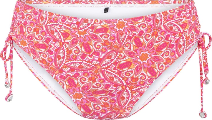 Hot pink paisley