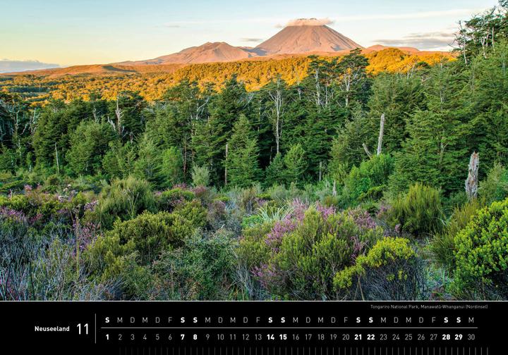 Produktbild Neuseeland Premiumkalender 2026