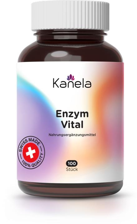 Actual product image Kanela Enzyme Vital Capsules (100 Capsules) (100 Piece, Capsules)