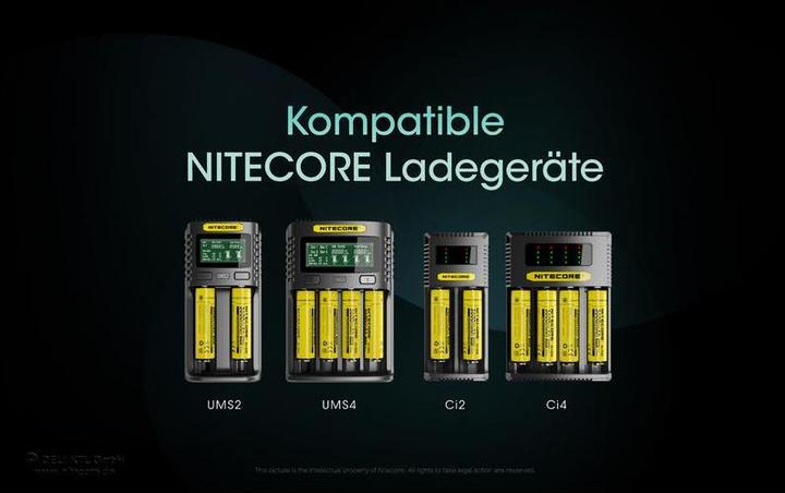 Produktbild Nitecore Li-Ion Akku 18650 - 3600mAh - NL1836HP