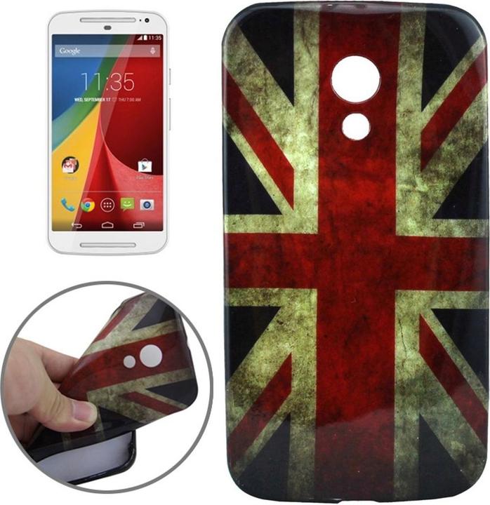 Produktbild König Design Schutzhülle TPU Case für Handy Motorola Moto G2 / Motorola Moto G+1 / Motorola Moto G (2nd Gen.) (Motorola Moto G2 (2nd Gen))