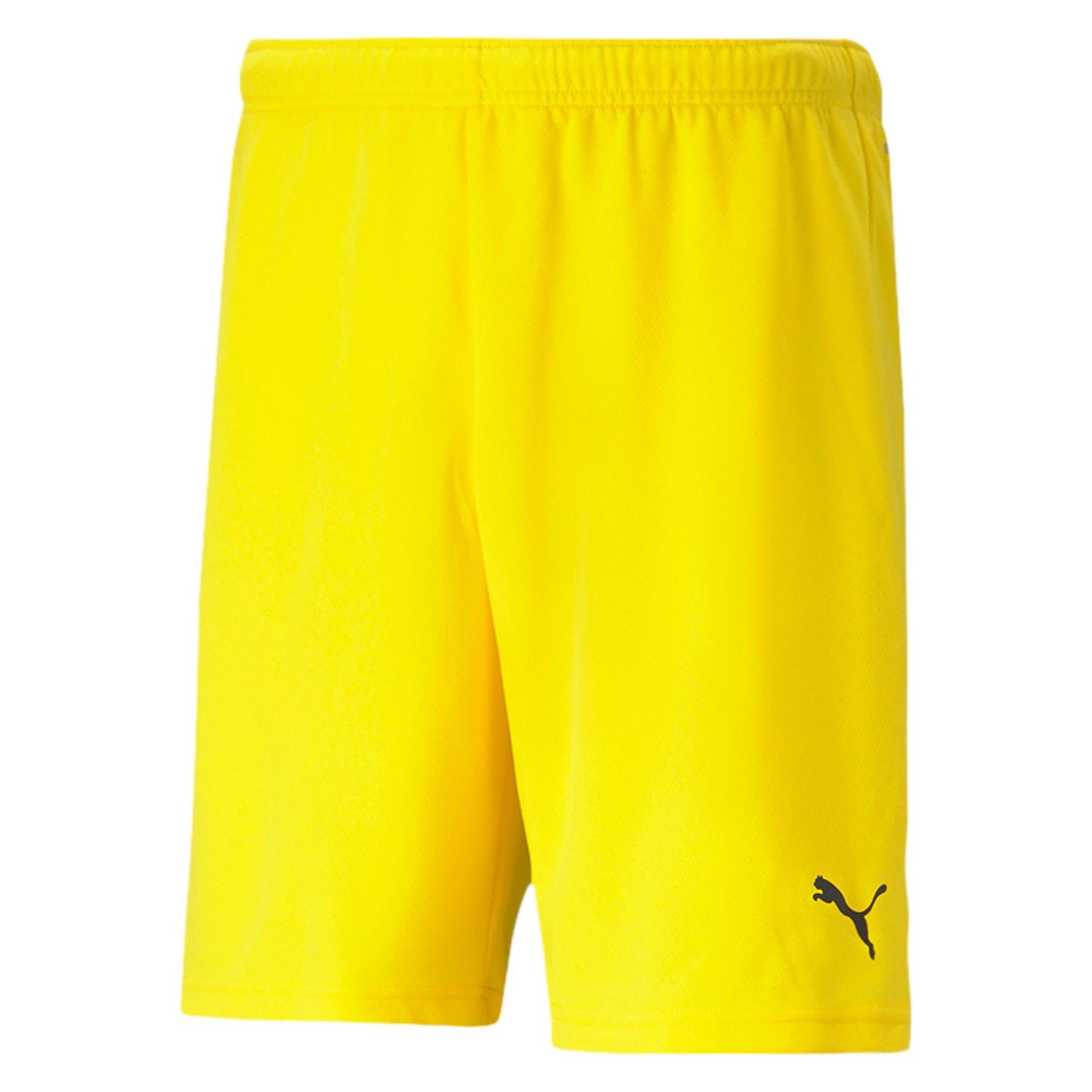 Puma, Mannen, Sportbroek, TeamRISE Kort-704942 (L), Geel