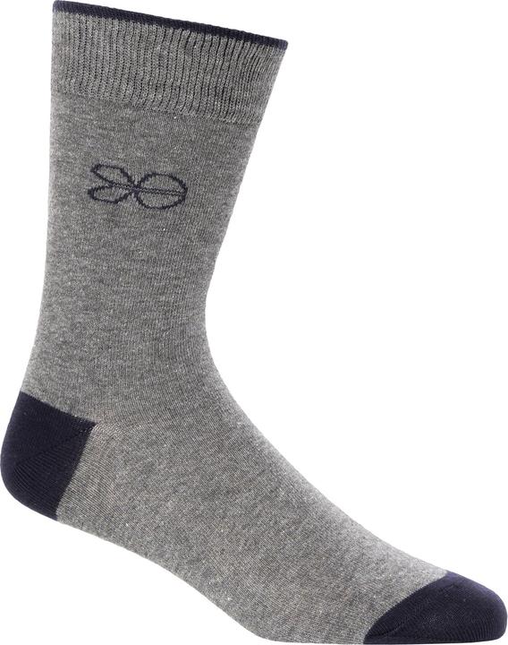 Actual product image Crosshatch Mens Milato Crew Socks (Pack of 5) (5-pack, 39.5 - 45.5)