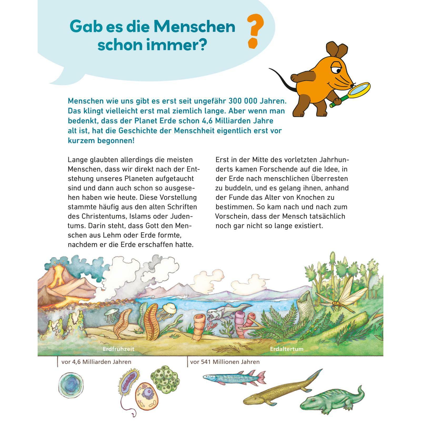 Thumbnail - Frag doch mal... die Maus!: Der Mensch, Kinderbücher von Heike Tober, Igor Dolinger