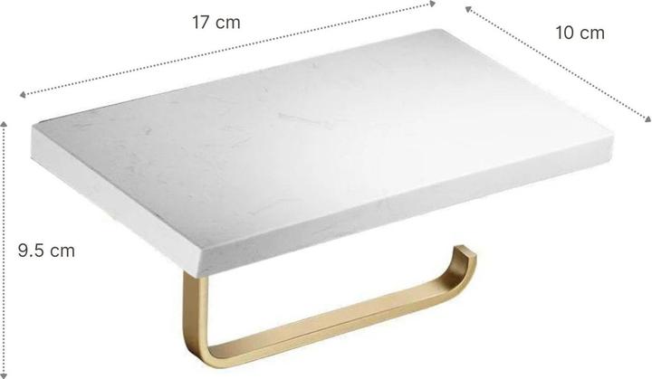 Immagine prodotto Hermex Porta rotolo di carta igienica Porta rotolo di carta igienica Porta rotolo di carta igienica