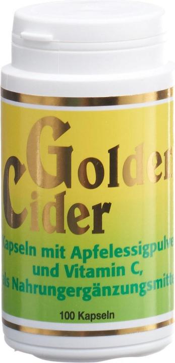 Produktbild Golden Cider Apfelessig Kapseln (100 Stück, Kapseln, 63 g)