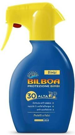 Immagine prodotto Bilboa Spray protezione solare alta per bambini SPF 30 (Spray solare, SPF 30, 250 ml)