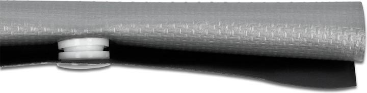 Produktbild Delock Kabelschlauch 2 m x 10 mm, Knopfverschluss Grau (Kabelschlauch, 200 cm)