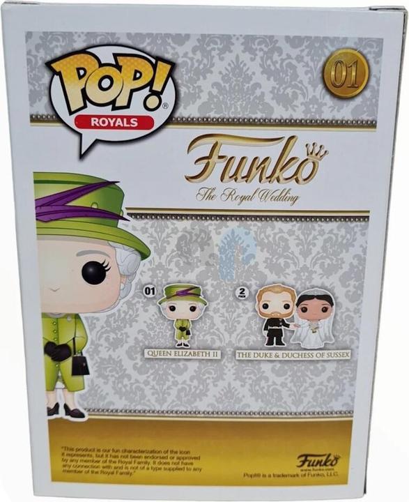 Actual product image Funko POP! - Royal Family: Queen Elizabeth II