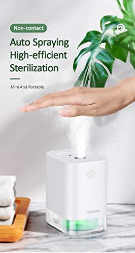 Produktbild Usams Automatyczny dozownik bezdotykowy Mini Sprayer biały/white ZB155XSJ02 (US-ZB155)