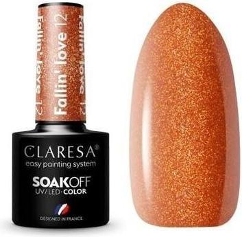 Produktbild Claresa Fallin Love UV-Nagellack 5ml - 12er Pack (UV-Gel Lack)