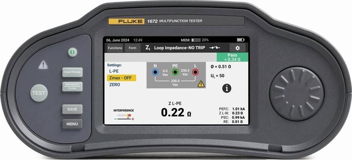 Produktbild Fluke Installationstester (CAT III 600V, CAT IV 300V)