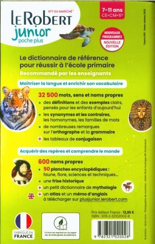 Immagine prodotto Le Robert junior : le dictionnaire des 7-11 ans : CE, CM, 6e (Francese, Collettività, 2025)