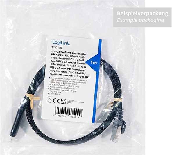 Actual product image LogiLink Network cable (S/FTP, CAT6, 15 m)