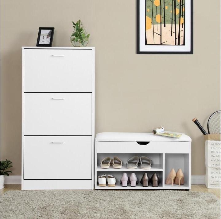 Produktbild Vasagle Shoe Cabinet (60 x 24 x 120 cm)