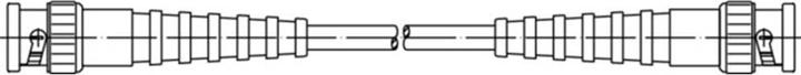 Actual product image Telegärtner L00015A1461 BNC test lead 10.00 m Black