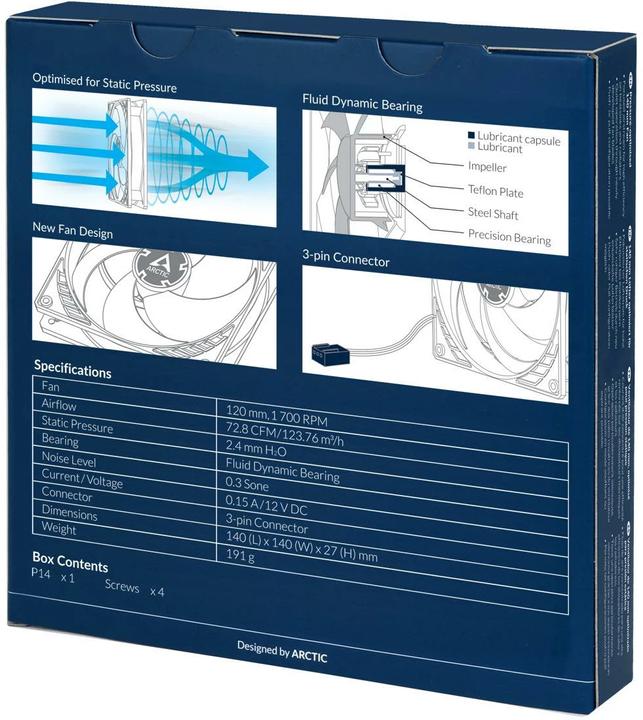 Image du produit Arctic P14 (140 mm, 1 x)