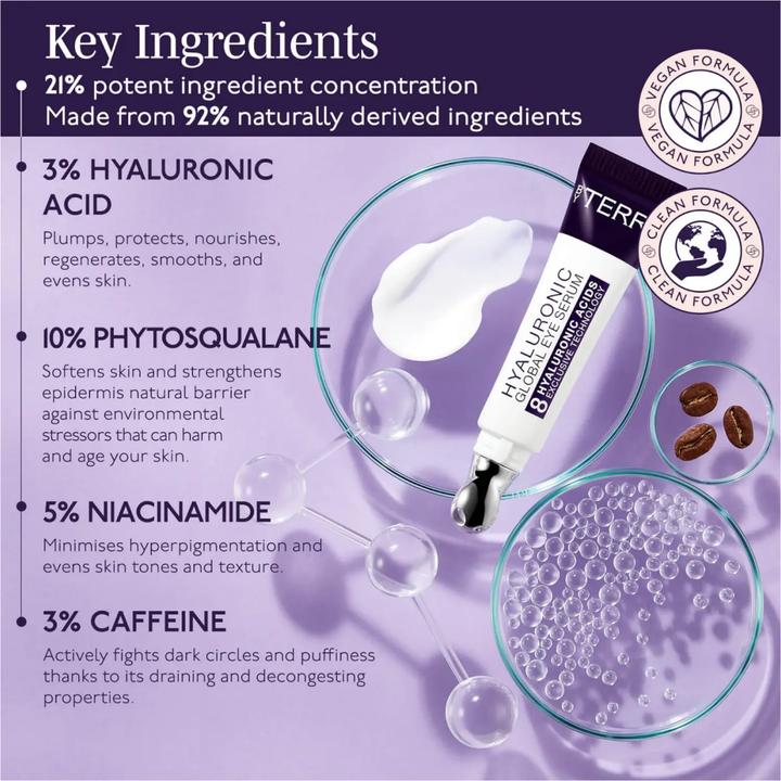 Image du produit By Terry Hyaluronic Global Eye Serum (Soin des yeux Sérum, 15 ml)