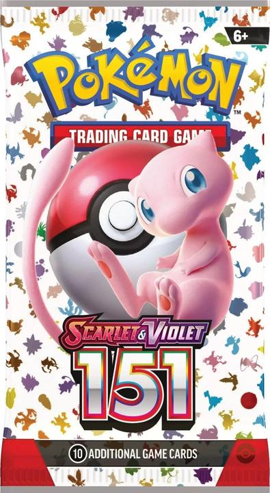 Pokémon Scarlet & Violet - 151 (1 Booster Pack) (Englisch, Booster Pack)