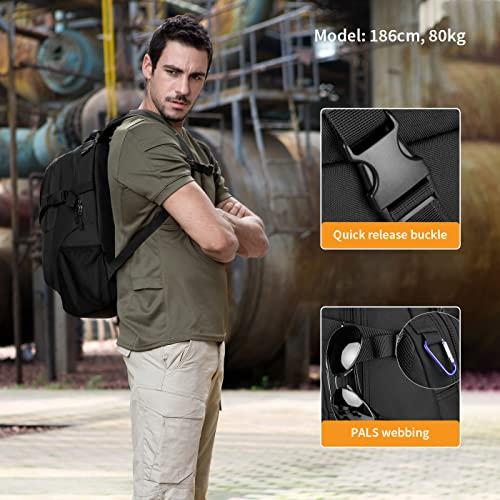 Produktbild Only-Bags.Store Taktischer Rucksack Schultasche Militär Schulranzen Tagesrucksack wasserdicht Mini Erwachsene (25 l)