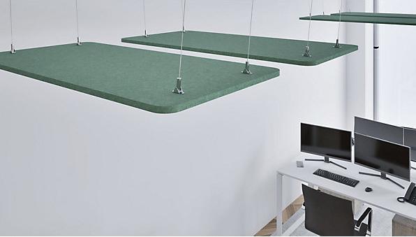 Produktbild eurokraft basic Akustik-Deckenplatte (120 x 60 cm)